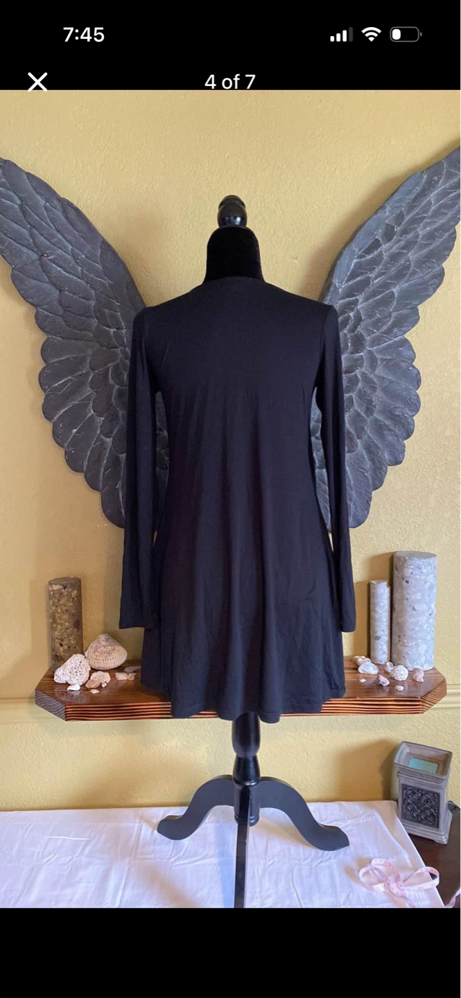 Socialite Little Black Dress Long-sleeve - photo 5