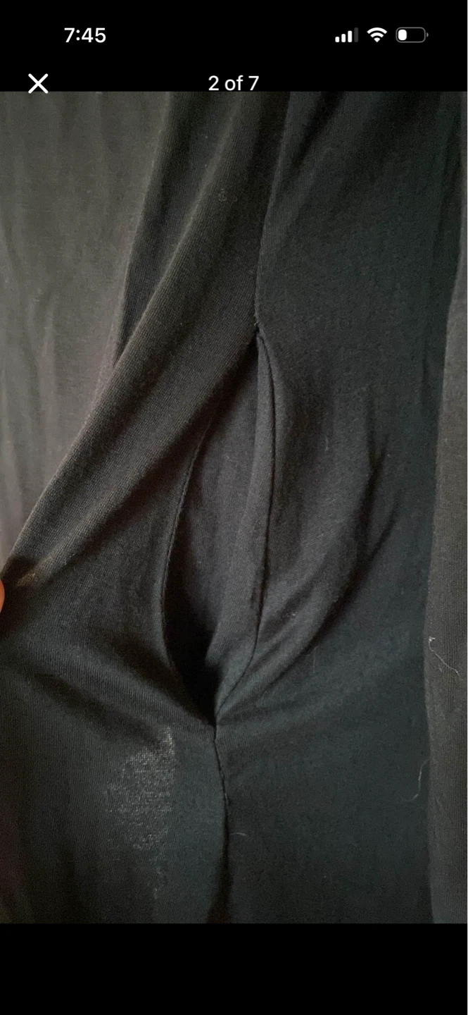 Socialite Little Black Dress Long-sleeve - photo 2