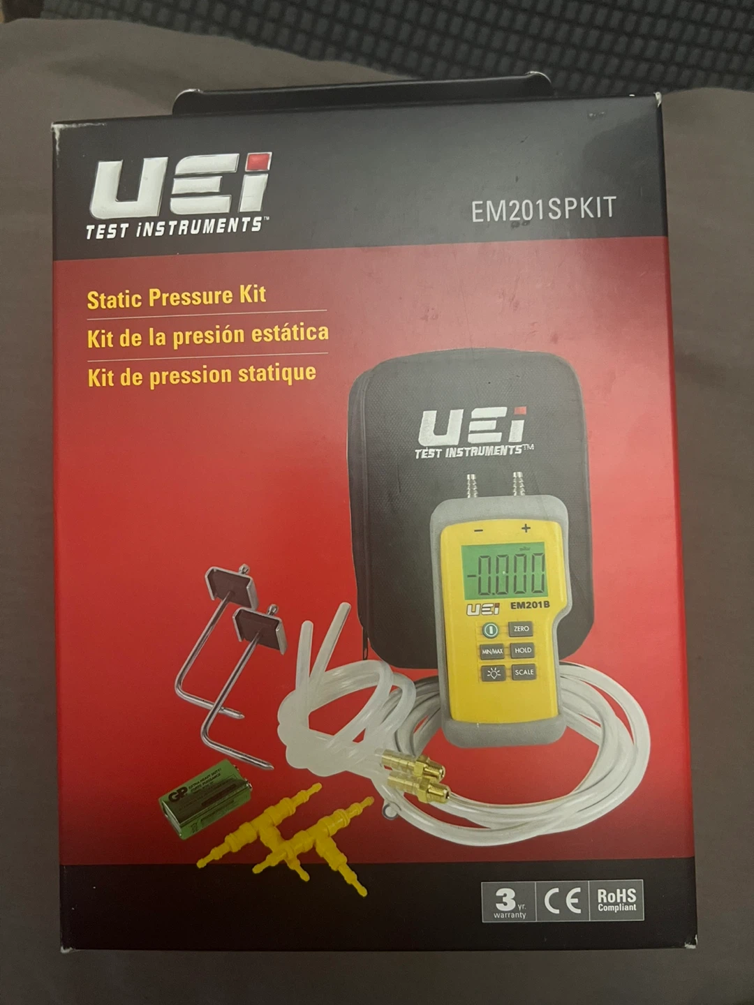 UEi EM201SPKIT Static Pressure Kit
