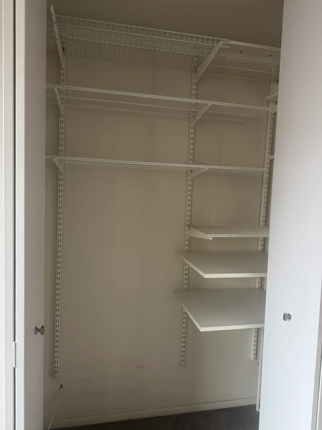 White Wire Closet Shelving and Drawer System - photo 3