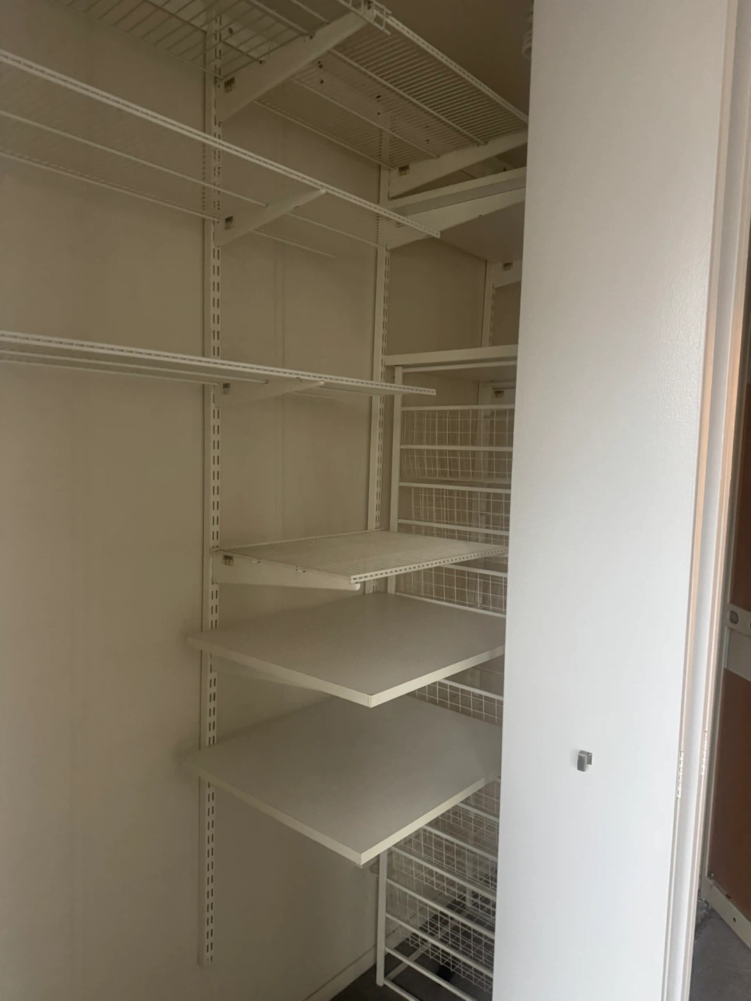 White Wire Closet Shelving and Drawer System - photo 4