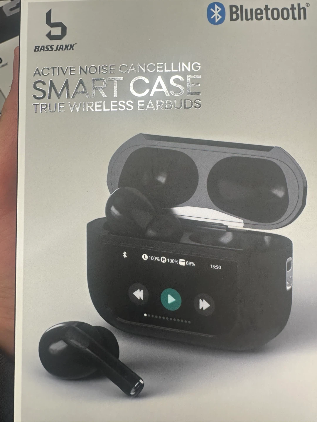 Bass Jaxx Active Noise Cancelling ear buds