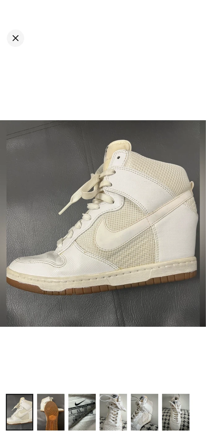 Nike Dunk Sky High Wedge Sneakers