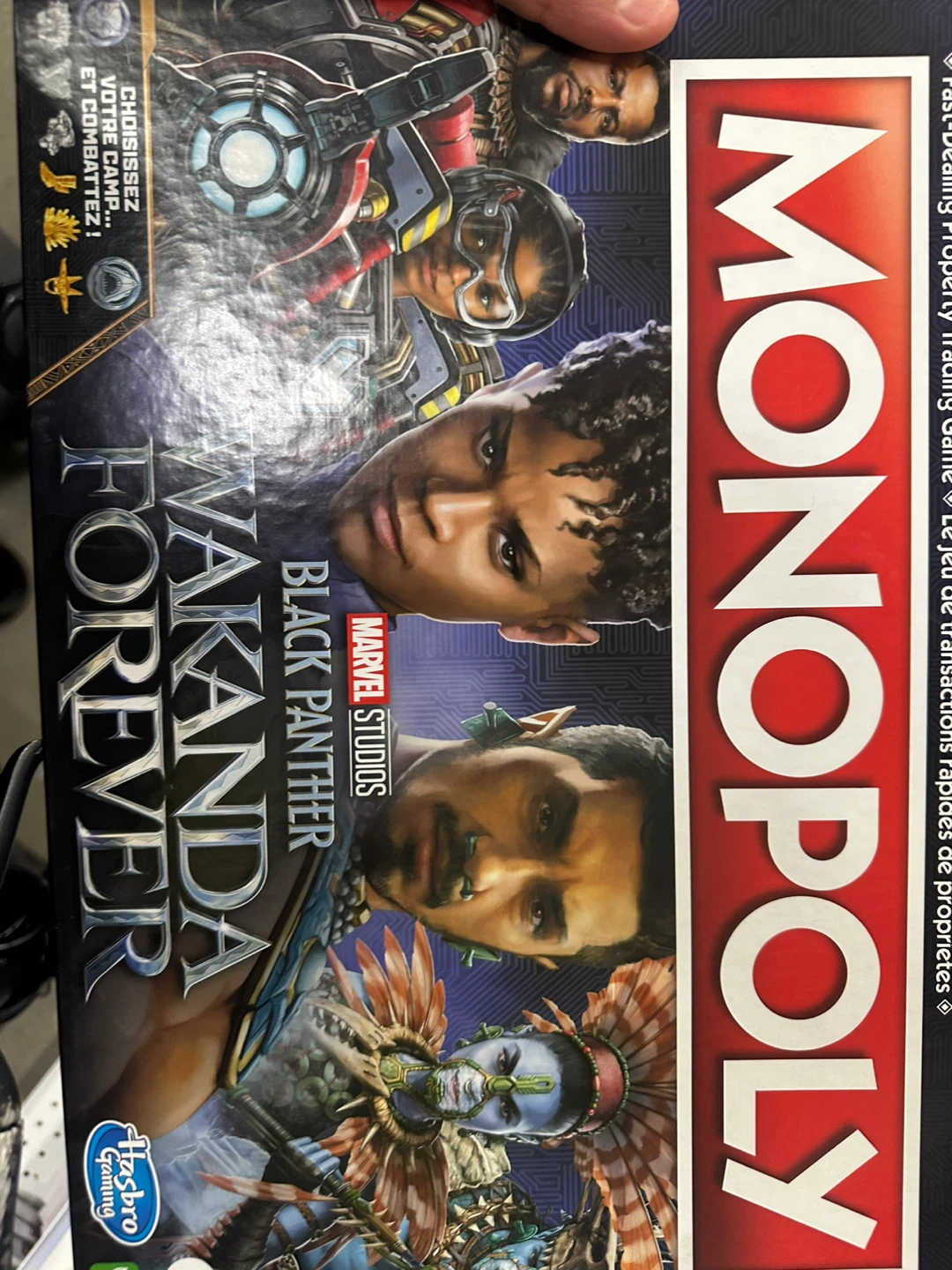 Monopoly Black Panther Wakanda Forever Edition Board Game