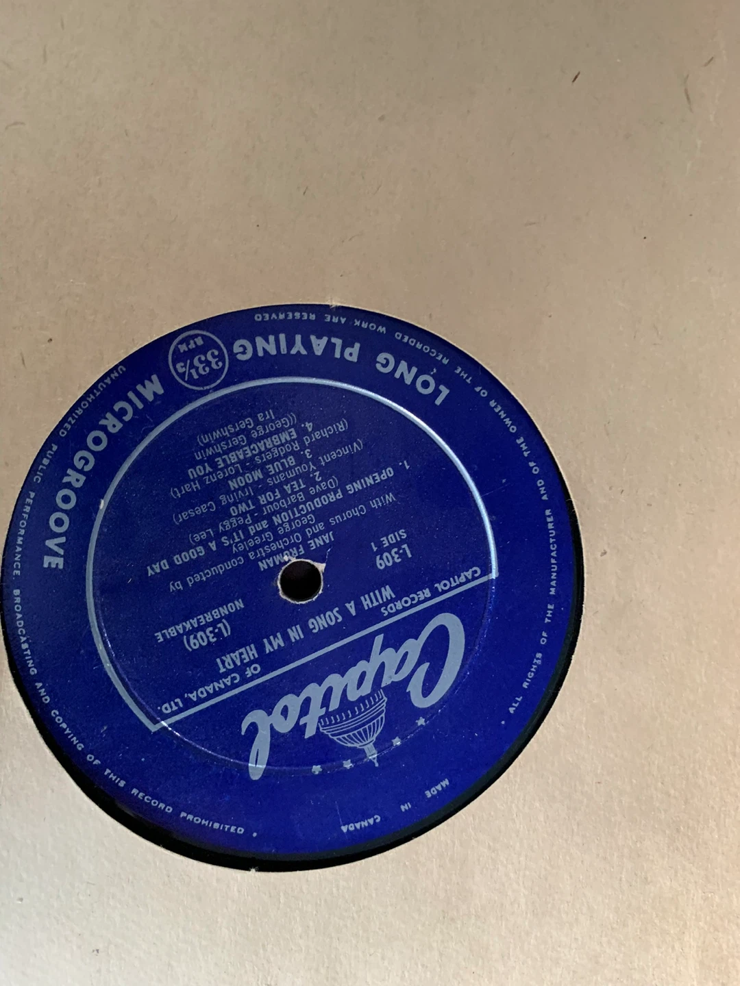Collection of 78 RPM and Long Playing Records