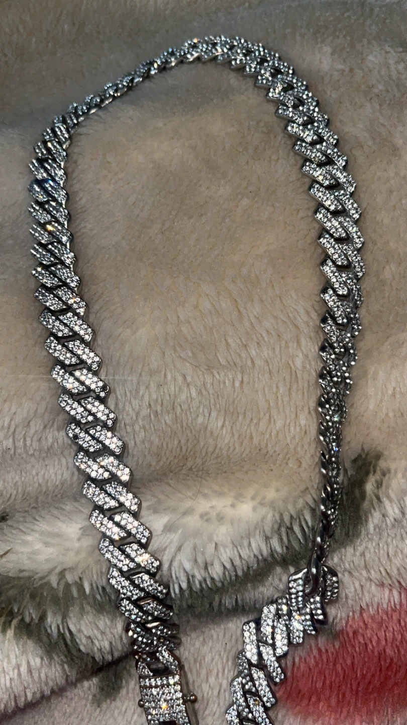 Iced Out Cuban Link Chain Necklace