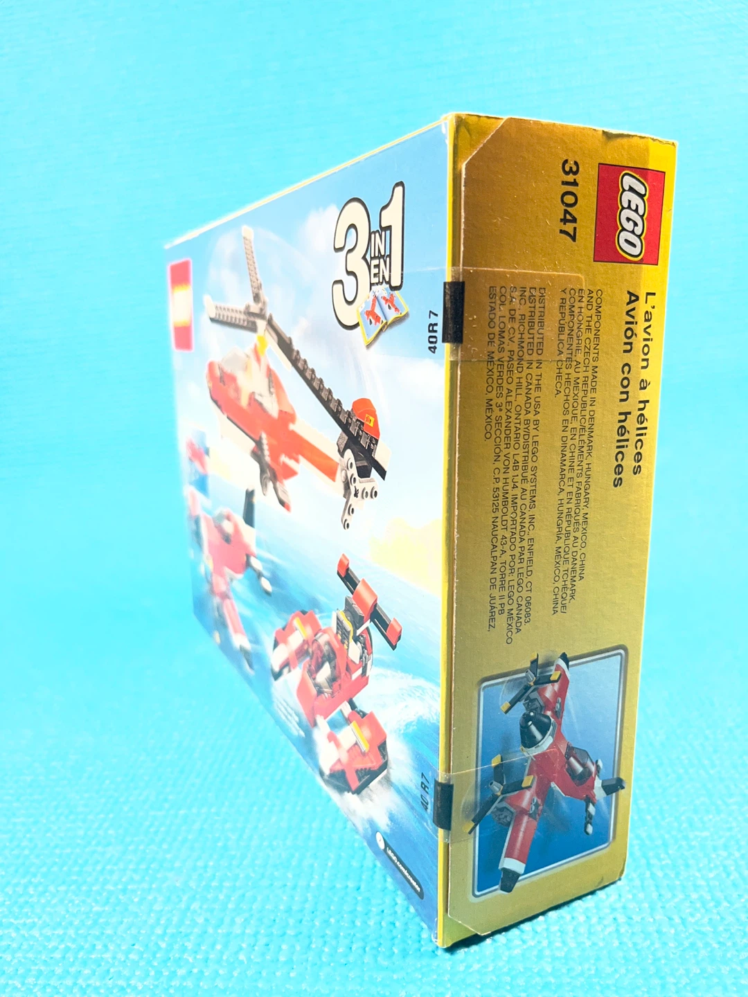 Rare Retired LEGO 3-in-1 Plane Set - 3 Toys in 1! - photo 4