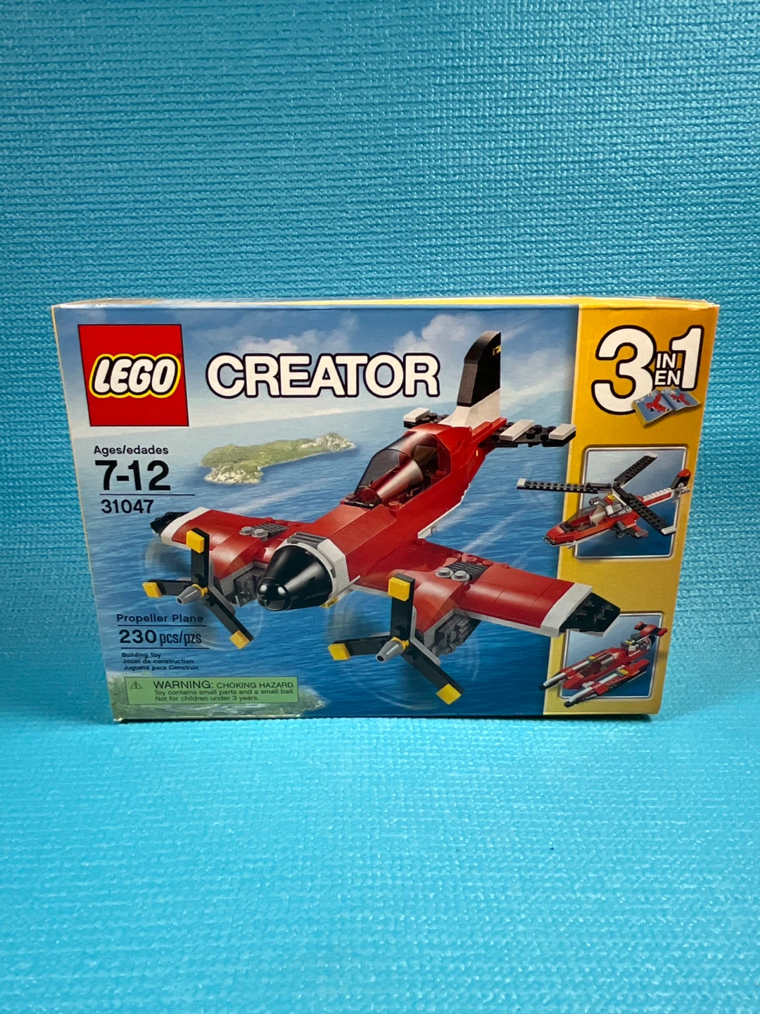 Rare Retired LEGO 3-in-1 Plane Set - 3 Toys in 1!