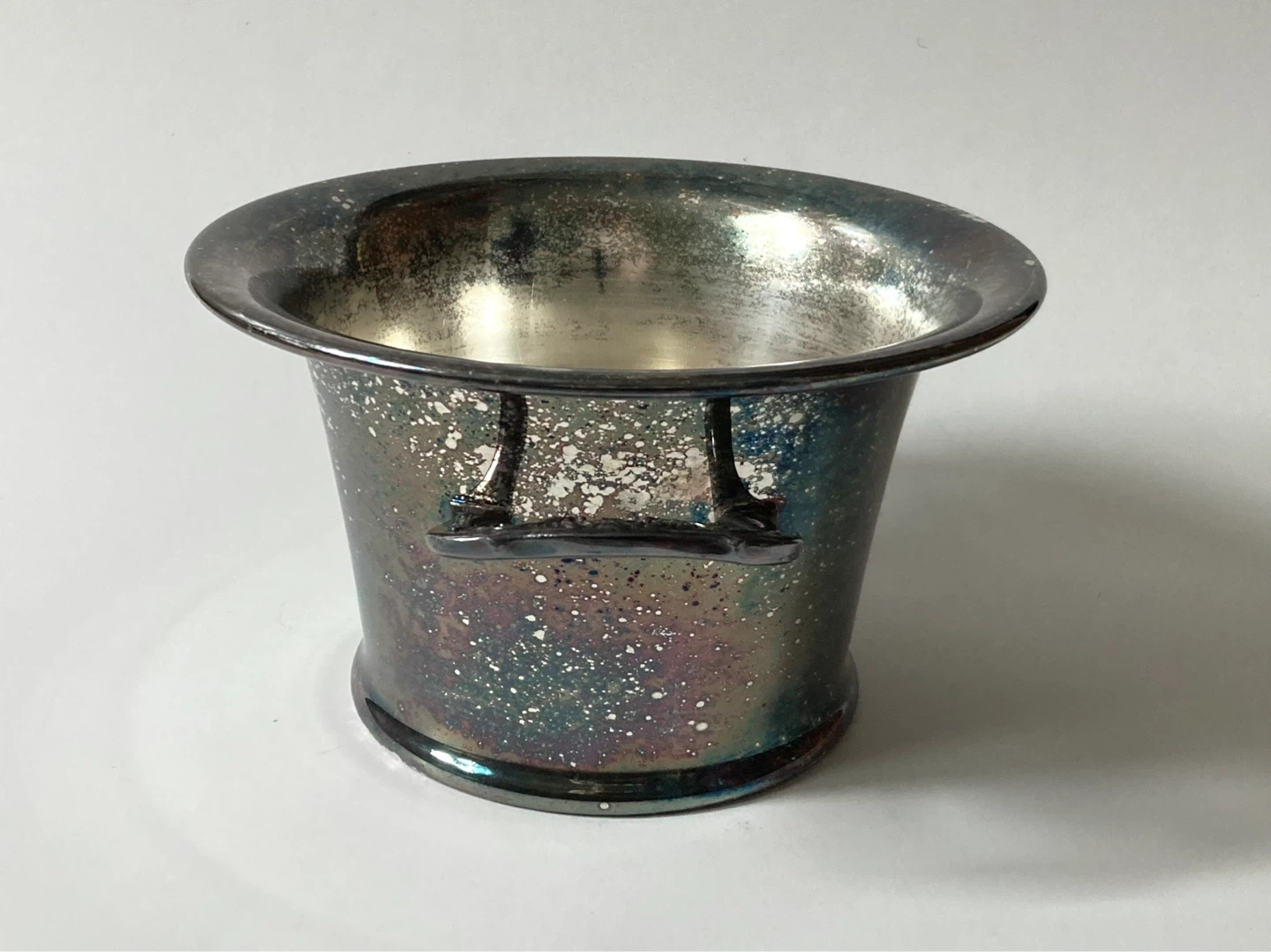 Vintage Silver Plated Small Ice Bucket/Vessel/Planter - photo 4