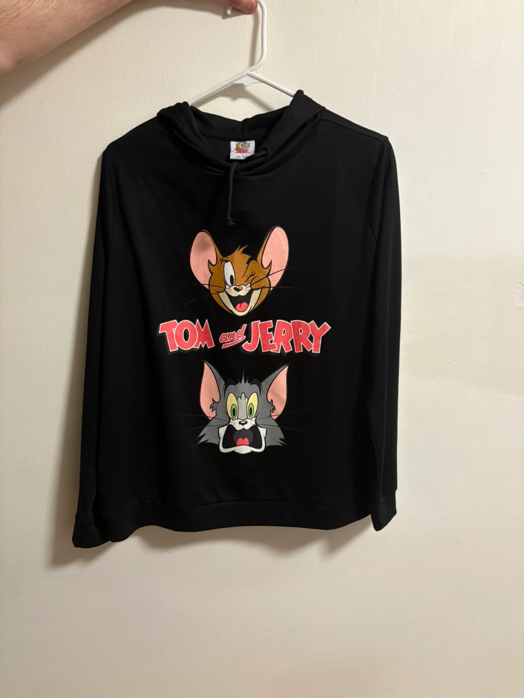 Tom & Jerry Black Hoodie