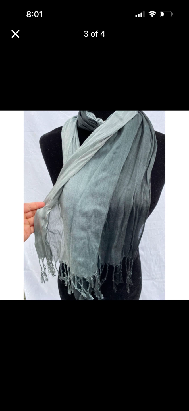 Grey Ombré Scarf - photo 3