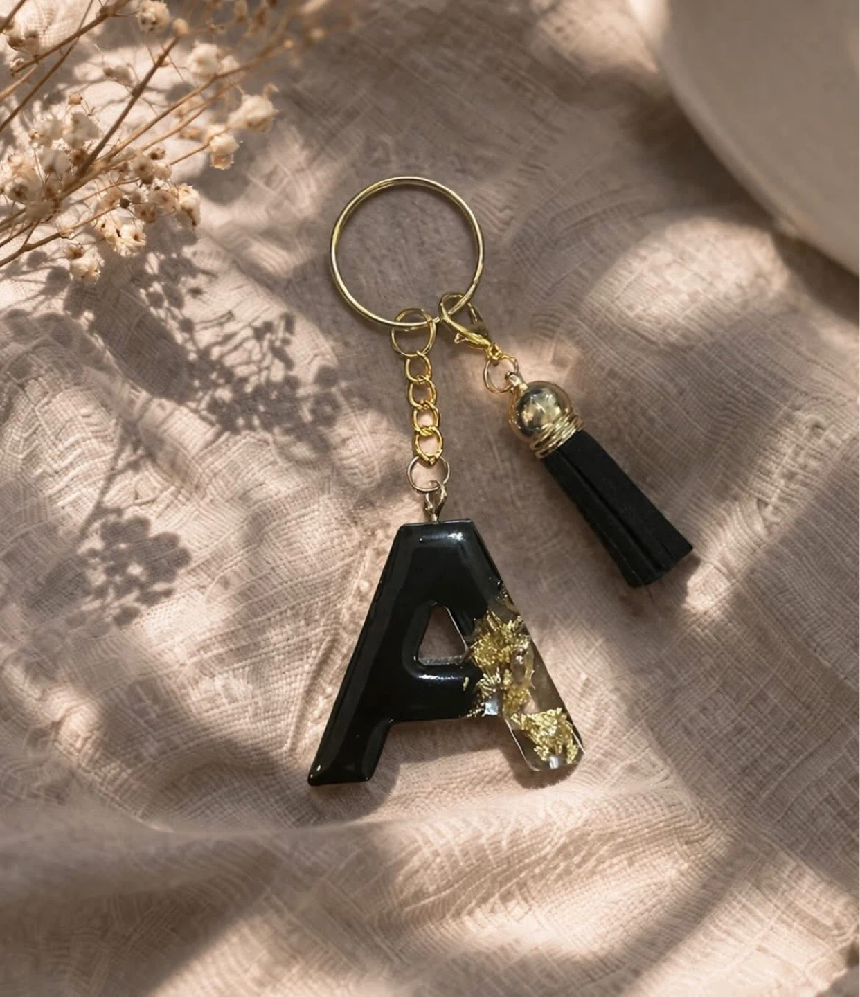 Alphabet Letter Keychain - photo 2