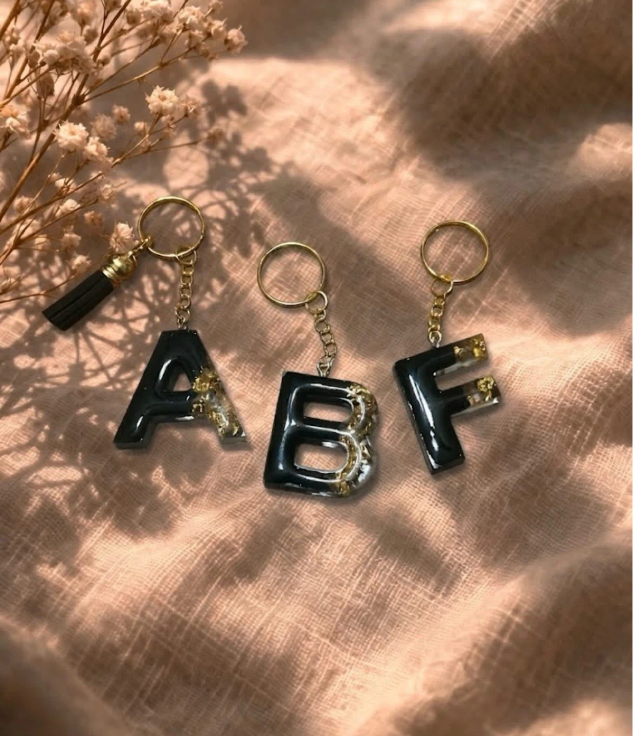 Alphabet Letter Keychain