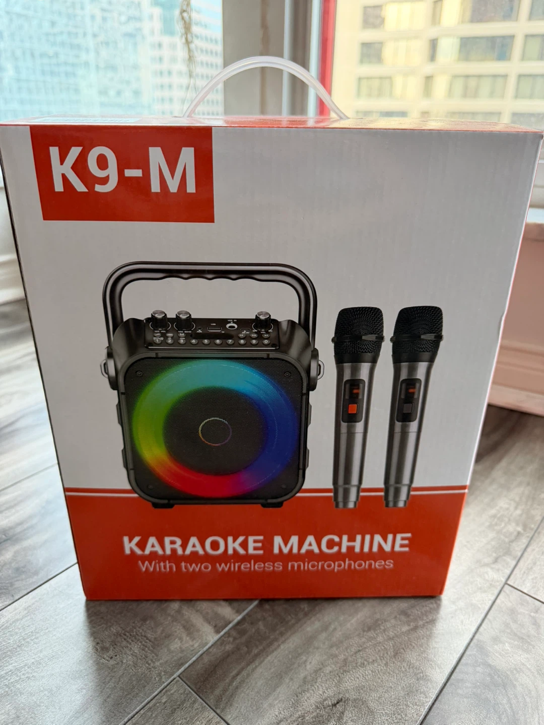 Brand new Karaoke machine. Comes in box and is unopened.