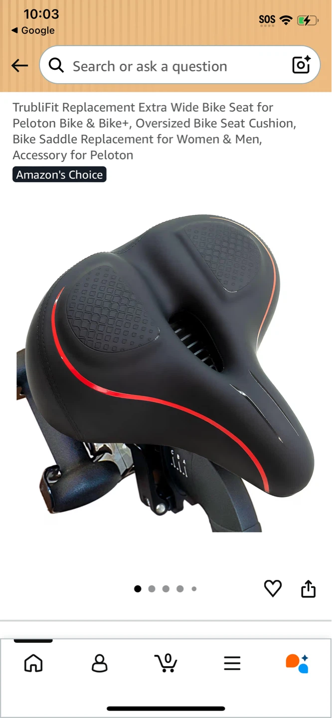 New-Replacement Extra Wide Bike Seat!