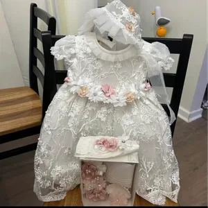 marmellata classics tulle dress Marmellata Classics Baby Girls Christmas Dress Sz 12 Months Gold Glitter Formal