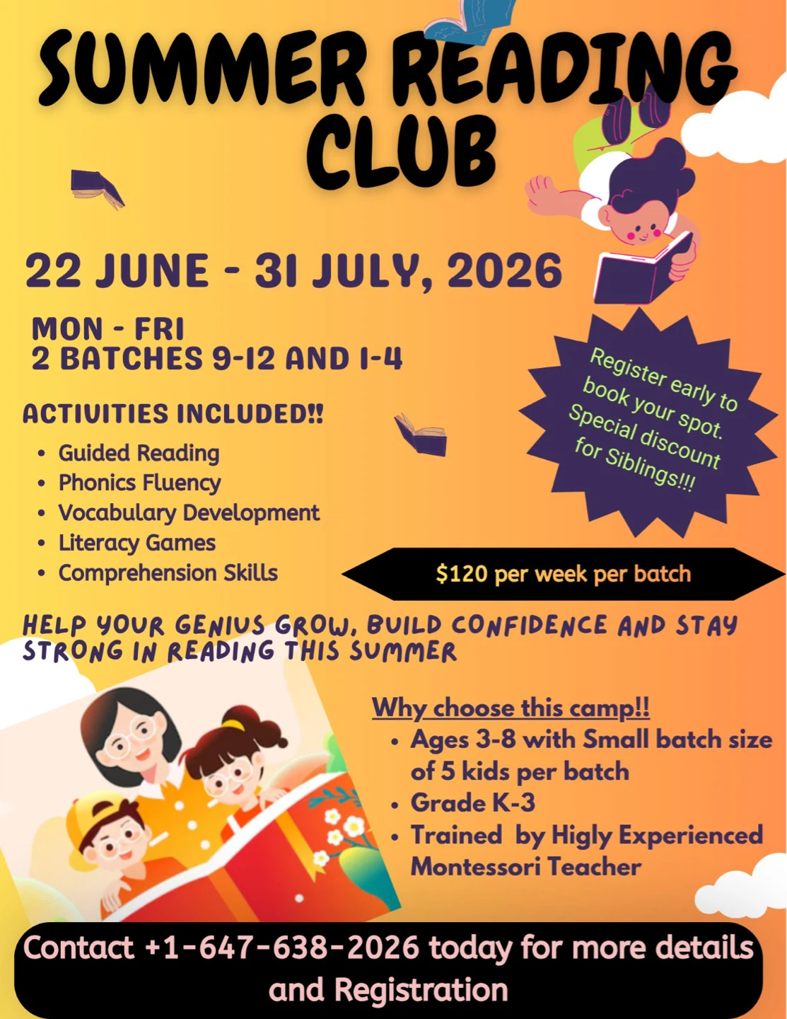 ☀️ Summer Reading Club 2026 ☀️