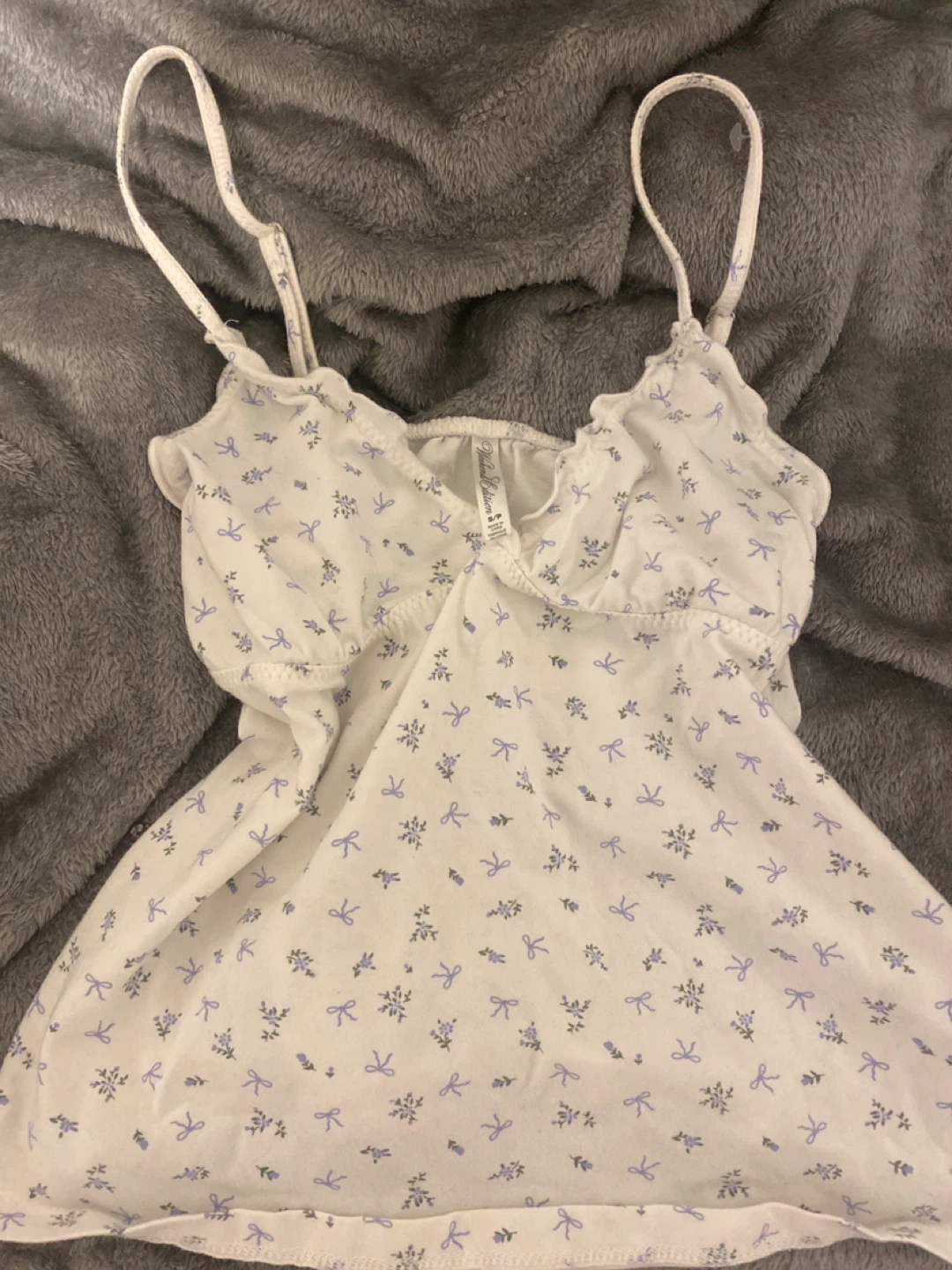 Weekend Edition White Floral Cami - S/P