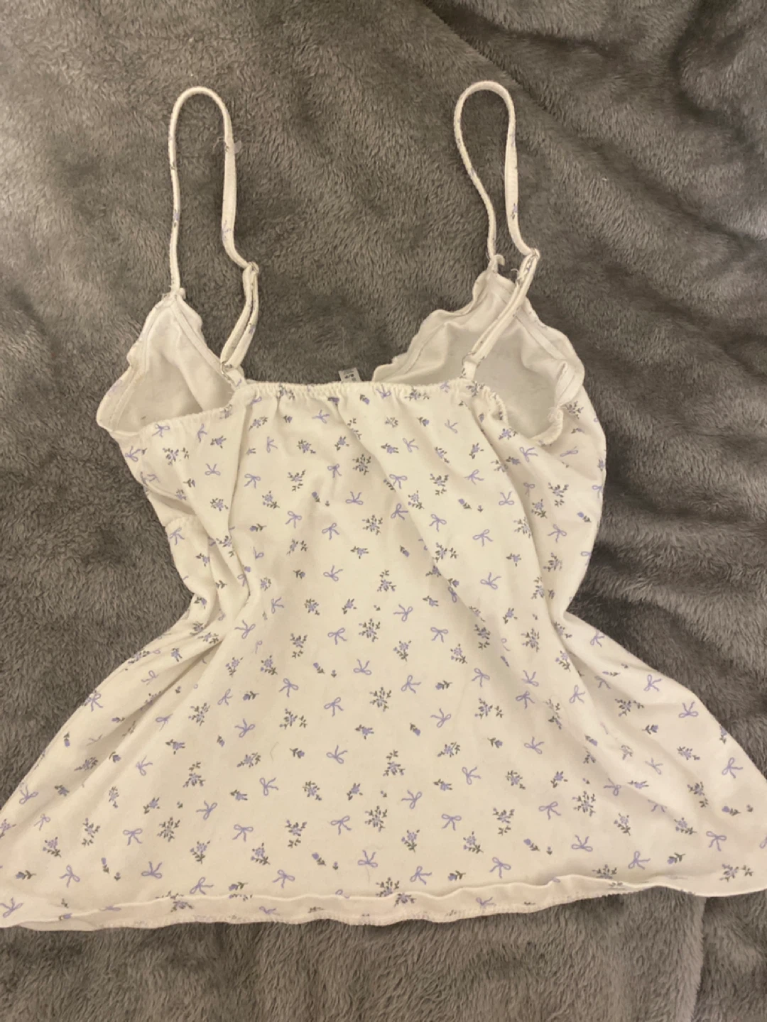 Weekend Edition White Floral Cami - S/P - photo 2
