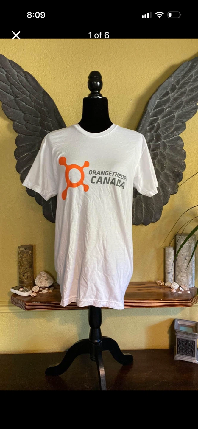 American Apparel Orange Theory Tee Shirt