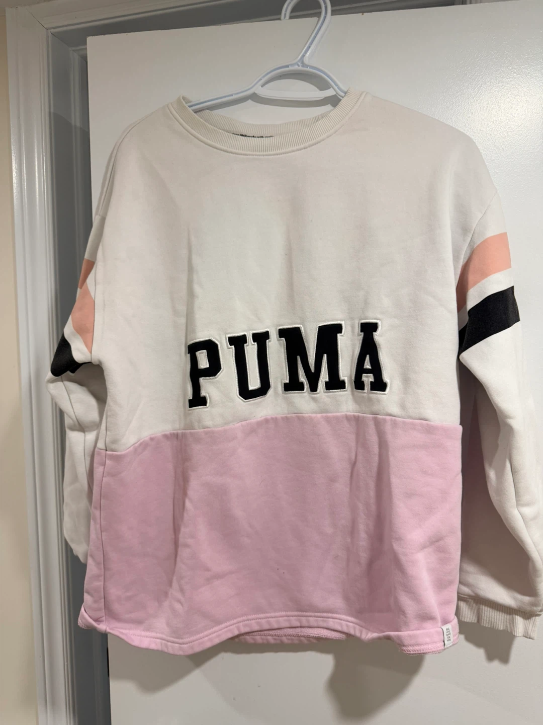 Puma Colour Block Crewneck Sweatshirt