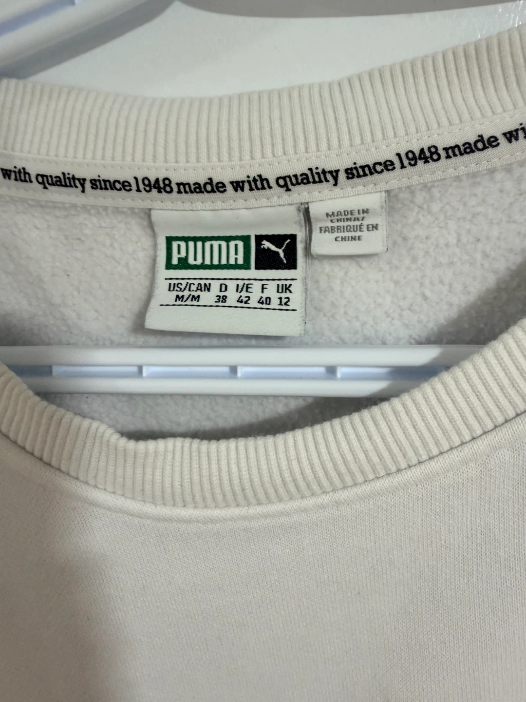 Puma Colour Block Crewneck Sweatshirt - photo 2
