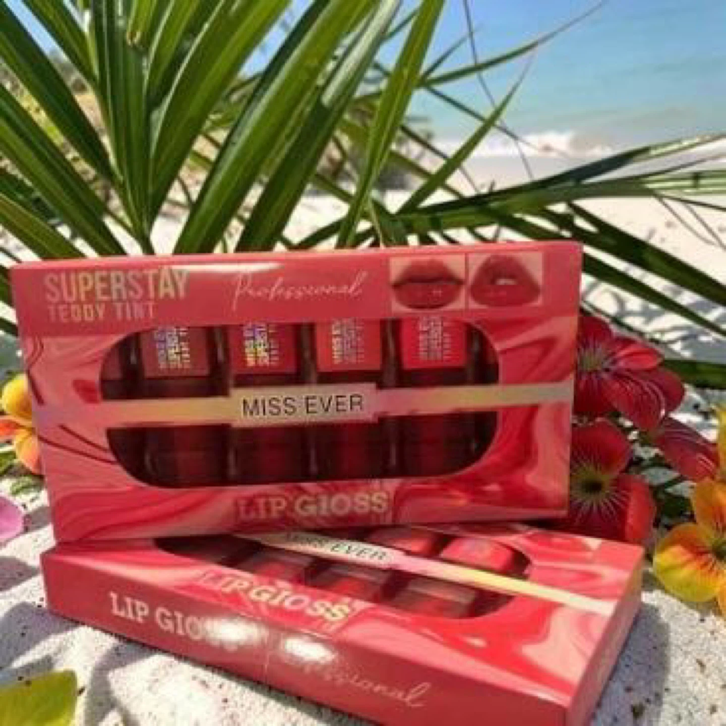Miss Ever Superstay Teddy Tint Lip Gloss Set