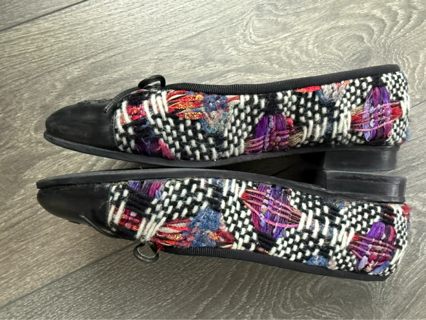 Authentic Chanel Tweeds Ballet Flats 36.5 - photo 5