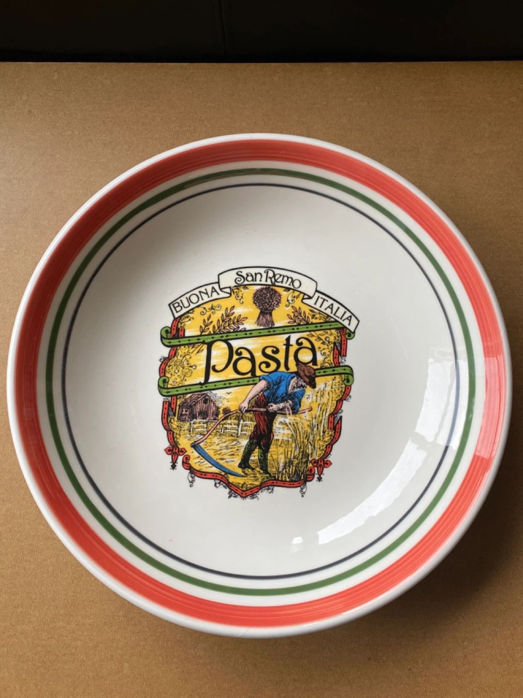 San Remo "Buona Pasta" Italia Bowl