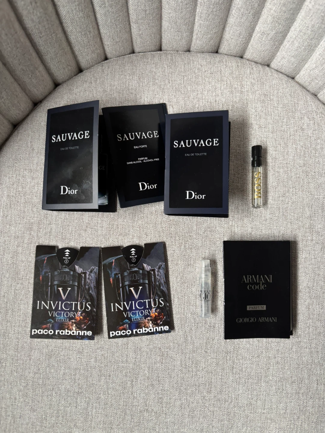 Dior Sauvage, Paco Rabanne Invictus, etc,Perfume Samples