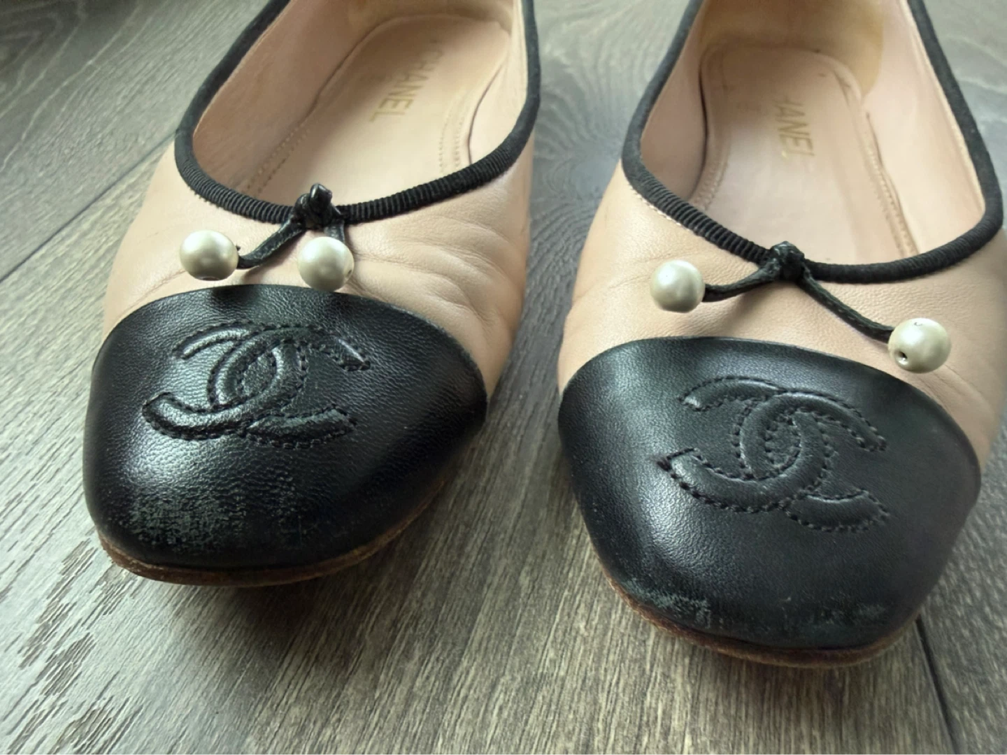 Authentic Chanel ballet flats size 36.5C - photo 4
