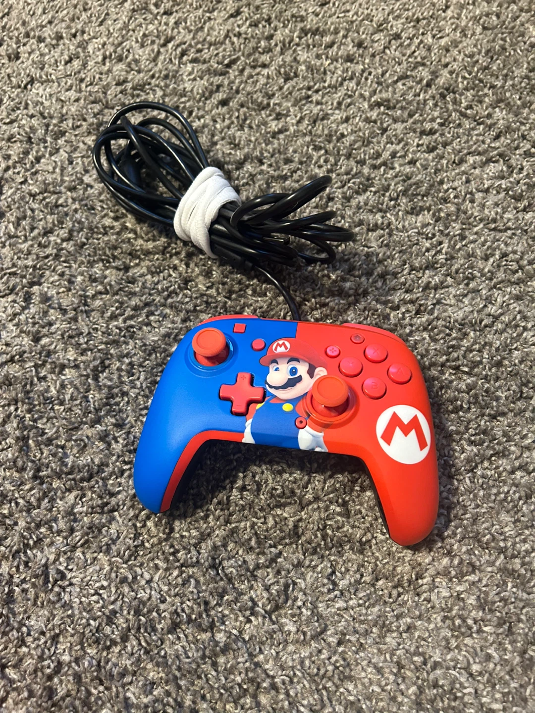 Lightly Used Wired Mario Nintendo Switch Controller!🎮