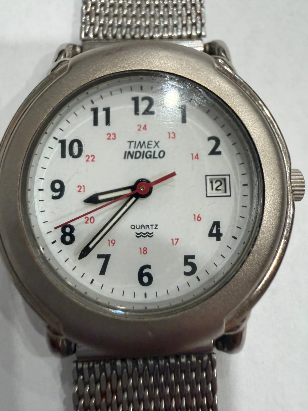 Timex Indiglo Quartz Watch with Mesh Band - photo 3