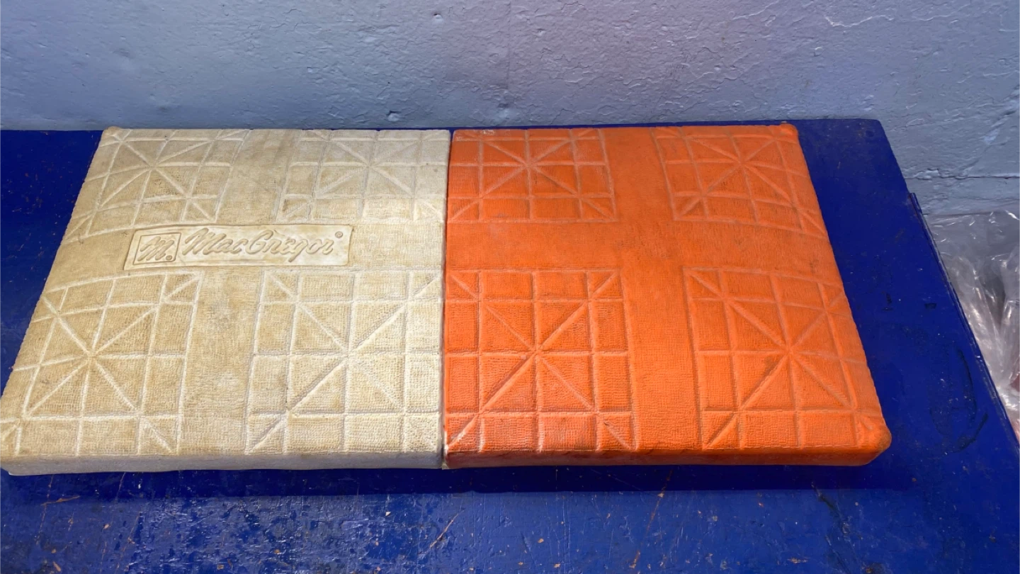 Macgregor Heavy Duty Double First Base 1st Bag Plate 30" X 15"