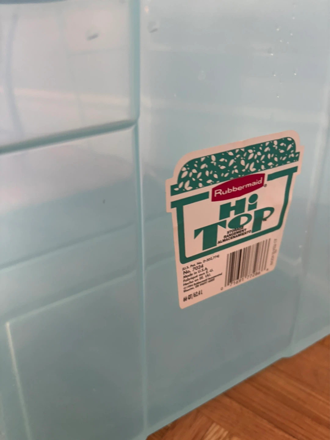 Rubbermaid Hi Top Storage Totes (3 pieces) - photo 4