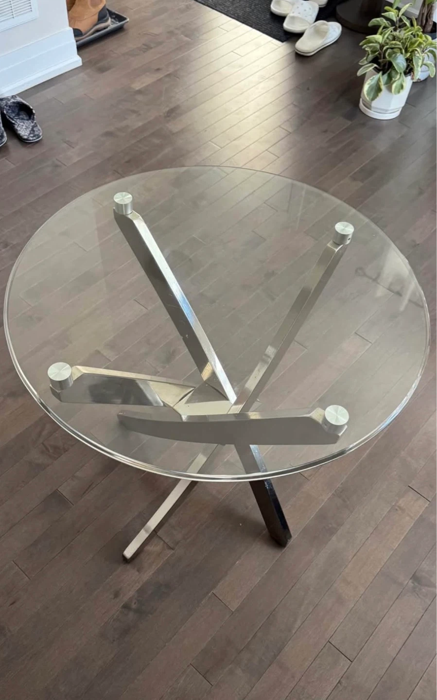 Glass Round Table - photo 2