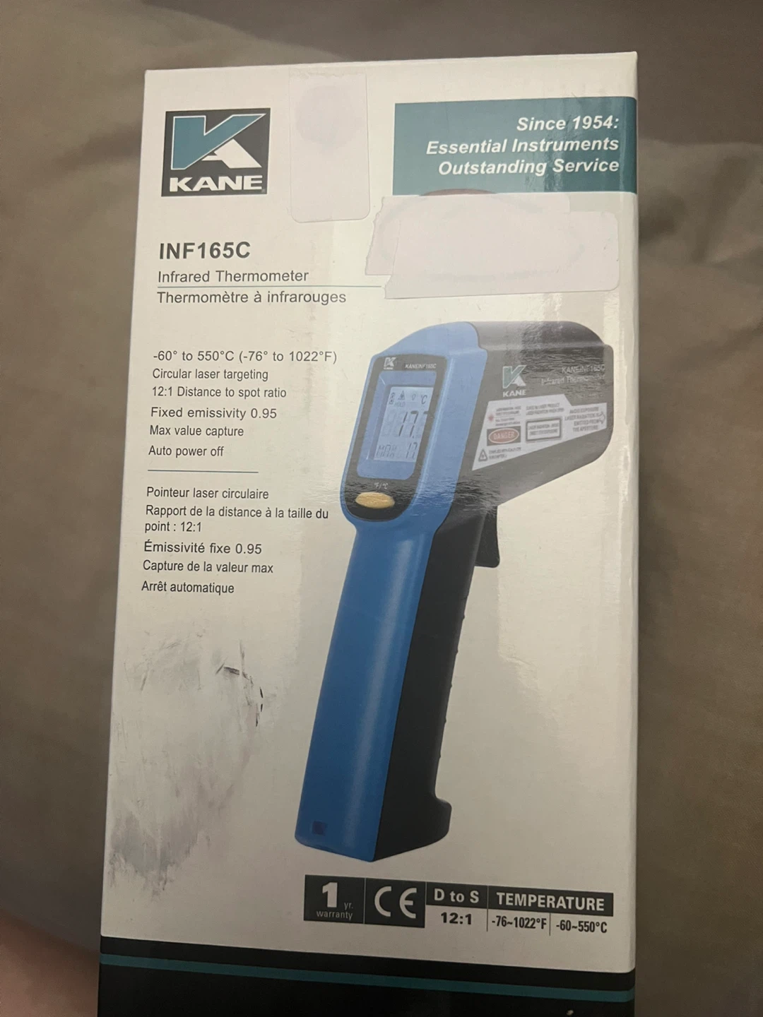 KANE INF165C Infrared Thermometer