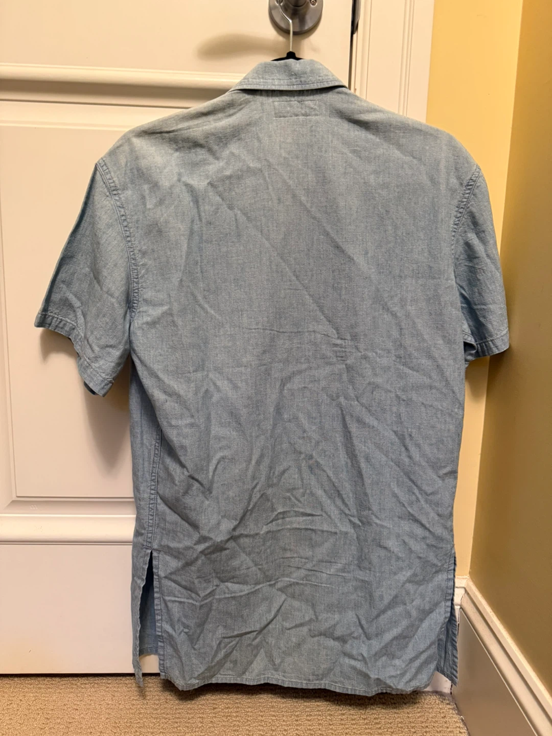 NWT Saint Laurent Paris Men’s Short Sleeve Shirt XS - photo 4