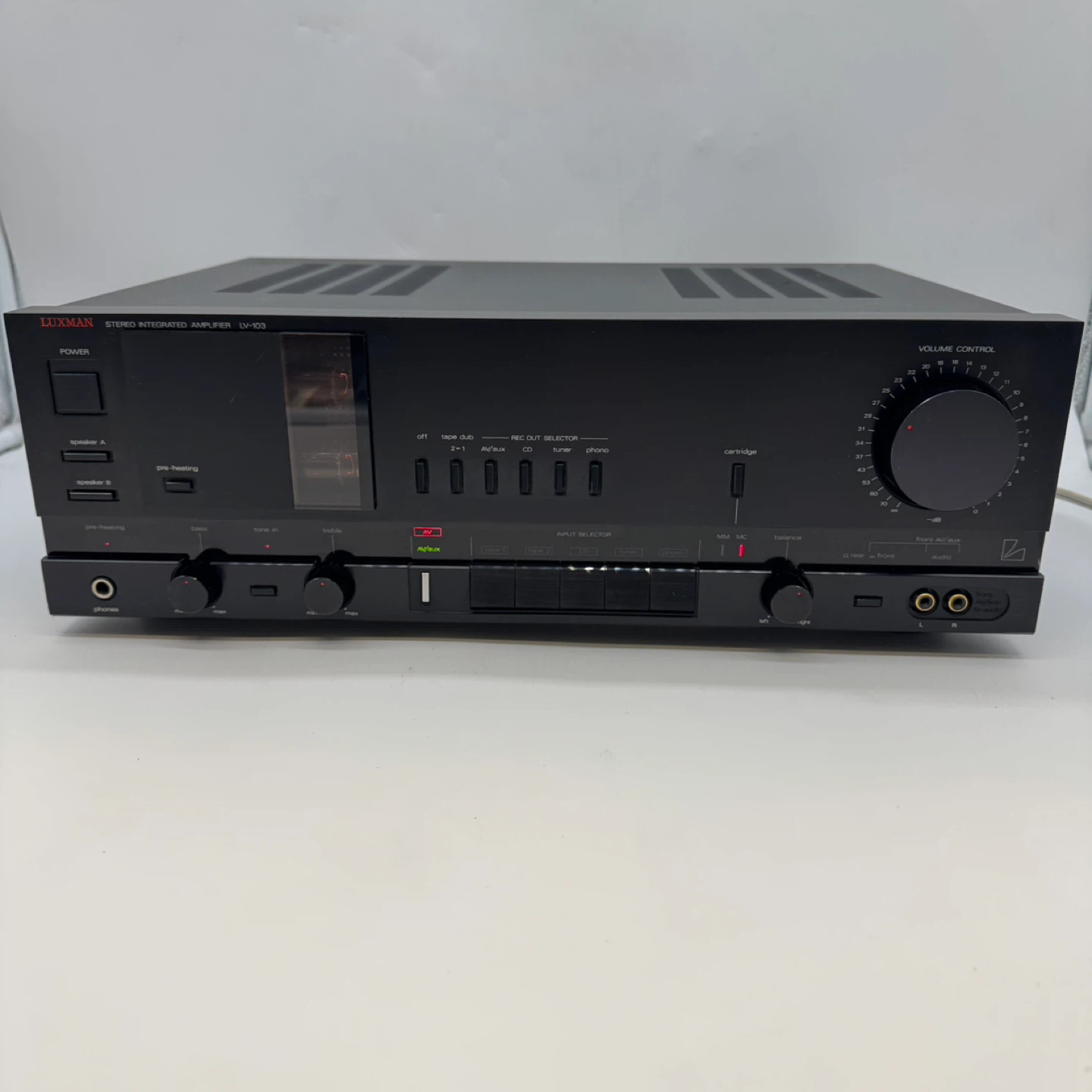LUXMAN LV-103  Hybrid Tube MOS-FET Integrated Amplifier  Japan