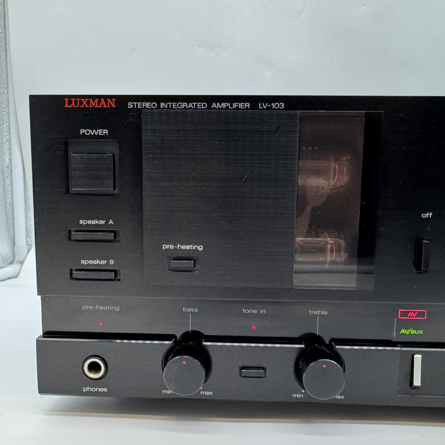 LUXMAN LV-103  Hybrid Tube MOS-FET Integrated Amplifier  Japan - photo 2