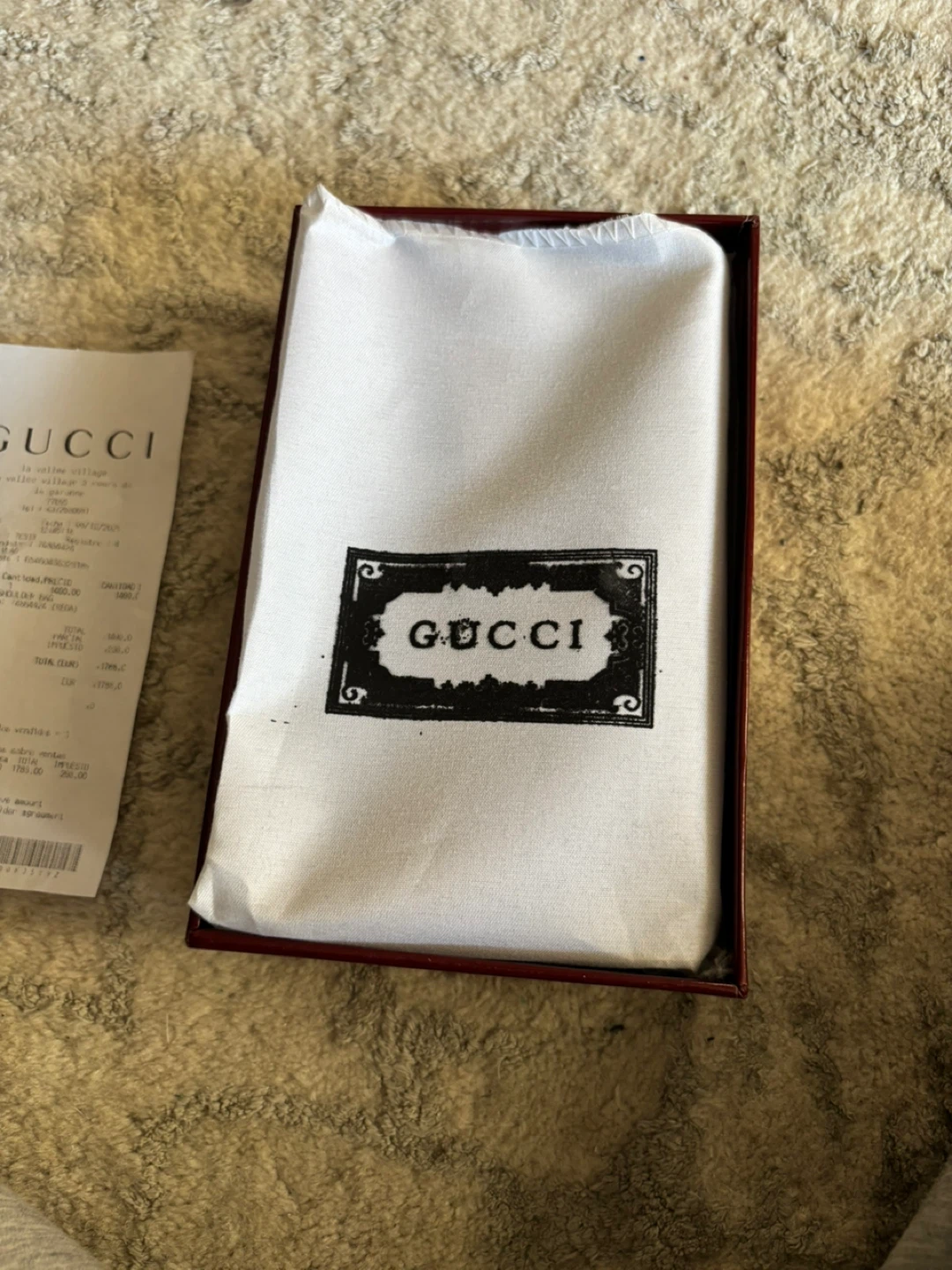 Gucci brown and dark blue Mini shoulder Bag - photo 3