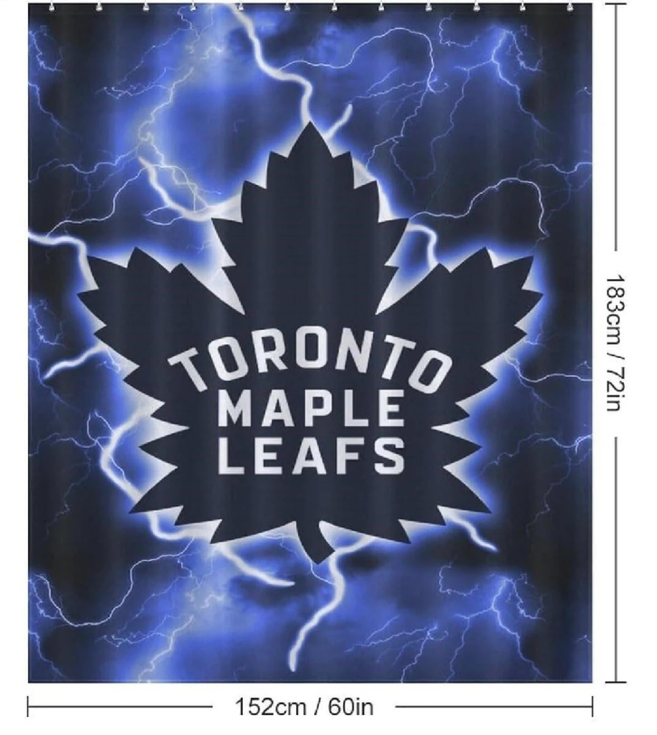 Toronto Maple Leafs Shower Curtain - photo 2