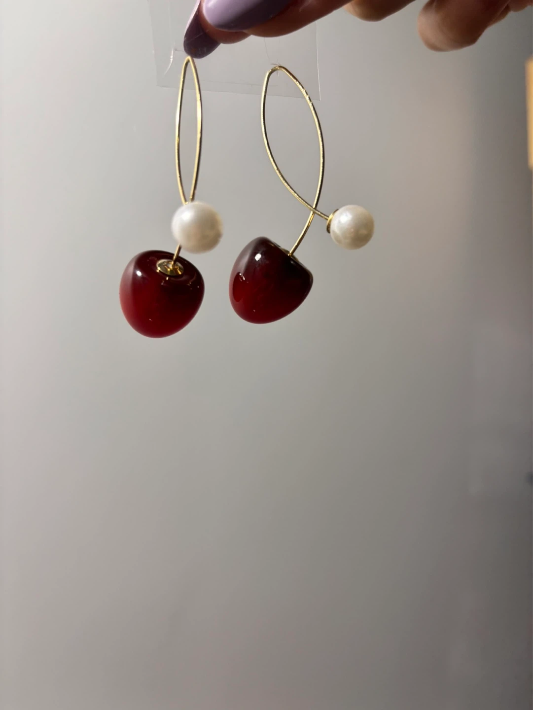 Peacock crystal dangle earrings - photo 2