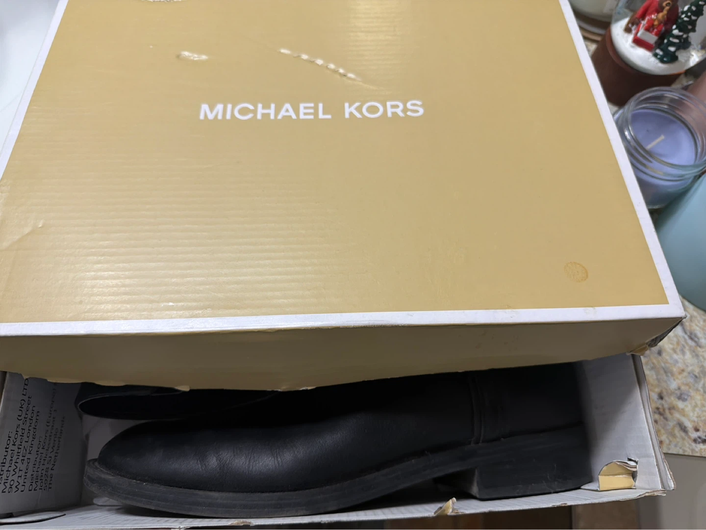 Michael Kors Mindy Flat Bootie Leather Black US 8.5 - photo 2