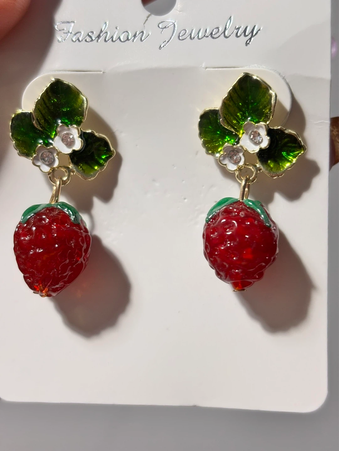 Fashion Jewelry Hoop Earrings with Beads and Flowers - photo 3