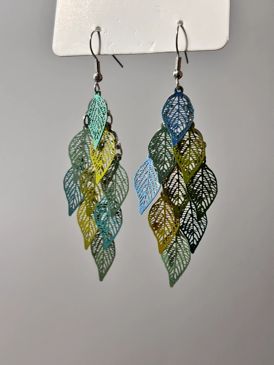 Fashion Jewelry Hoop Earrings with Beads and Flowers - photo 4
