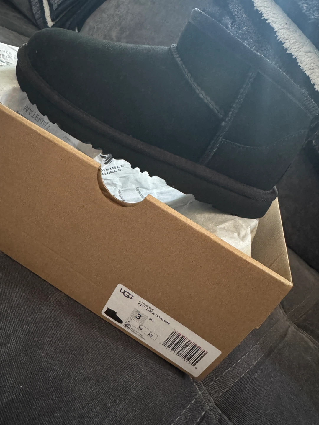 UGG Classic Ultra Mini Boots and UGG Slides - photo 2