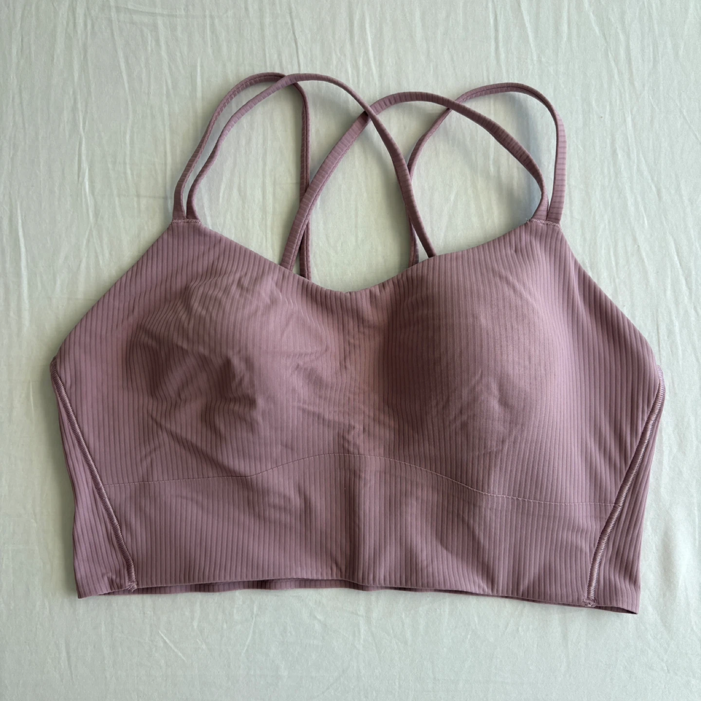 Lululemon Ribbed Like A Cloud Bra Longline