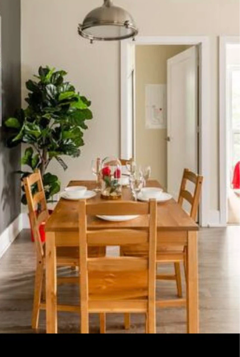 Wooden Dining Table make offer - photo 2