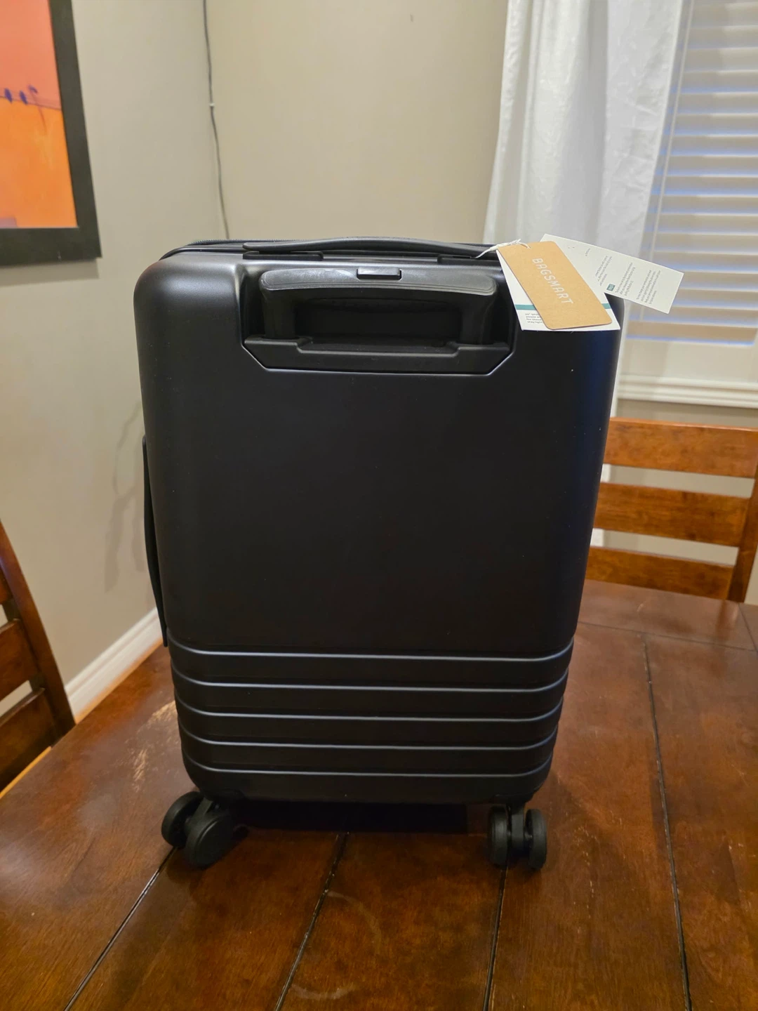 Black BAGSMART Hardside Carry-On Luggage - photo 3